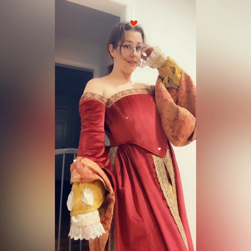 Final price! Tudor renaissance costume dress - Picture 10 of 10